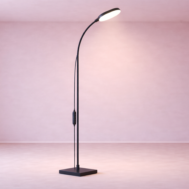 Kalyx – Lampe liseuse sur pied carrée