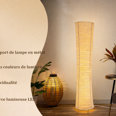 Meli – Lampe en papier au style japonais et nordique