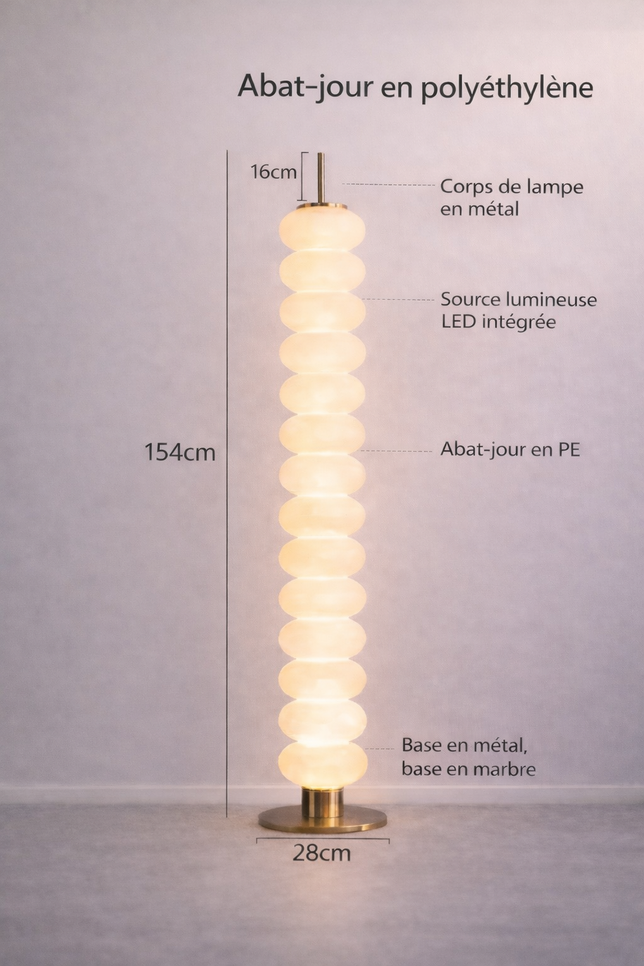 Livo – Lampe gourde au design danois
