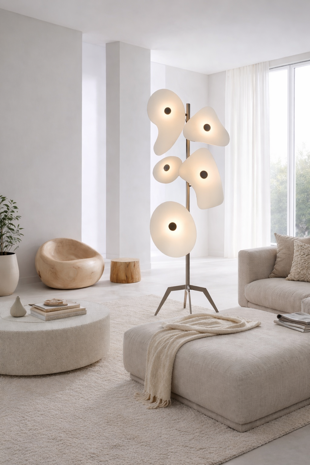 Numa – Lampadaire artistique au style nordique