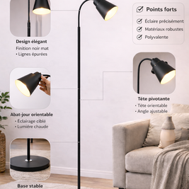Aurex - lampe liseuse au Design moderne