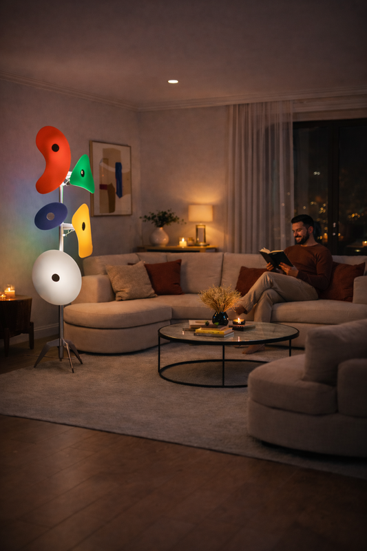 Numa – Lampadaire artistique au style nordique