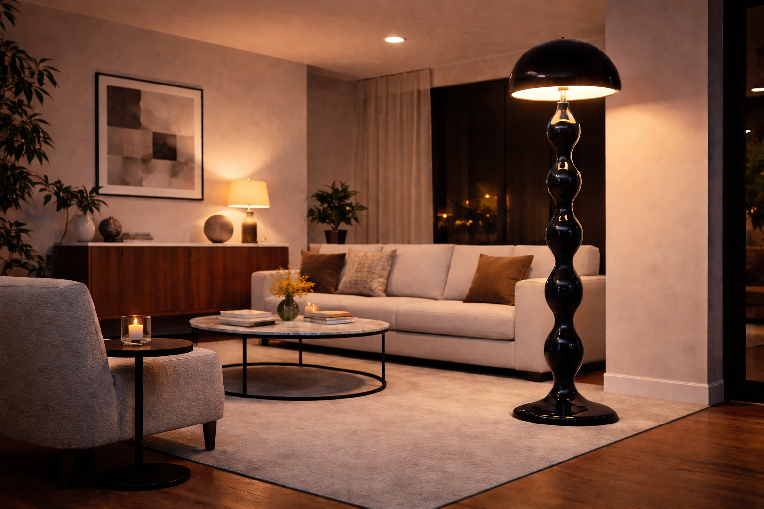 Elio – Lampe sur pied design médiéval nordique