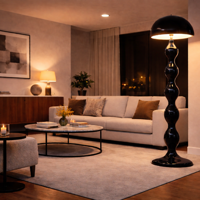 Elio – Lampe sur pied design médiéval nordique