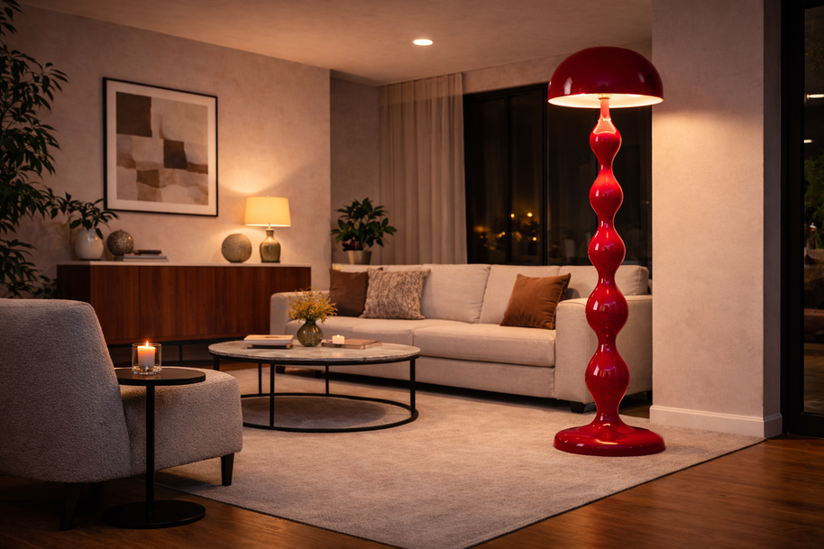 Elio – Lampe sur pied design médiéval nordique